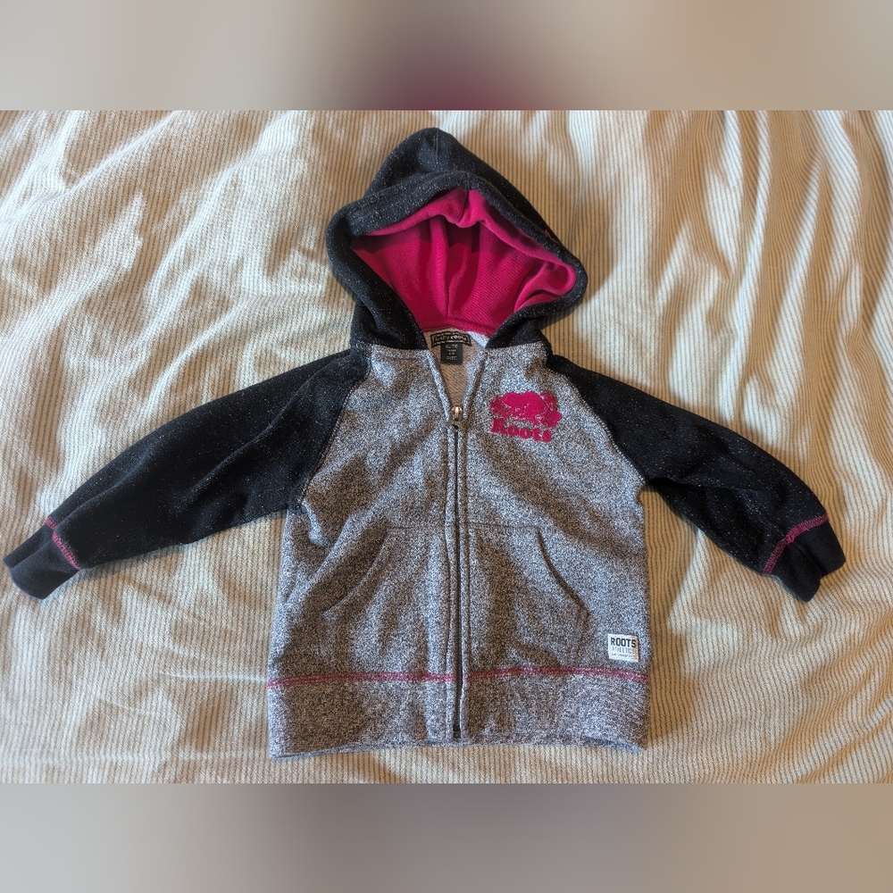 Baby Roots Full Zip Hooded Sweater| 18-24 M